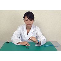 エスコ 0.8x 10m/2.0mm 導電性テーブルマット EA997RB-22 1枚（直送品）