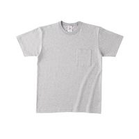 フェリック バインダーネックポケットTシャツ ヘザーグレー M OE1119-05-M 1セット(2枚)（直送品）