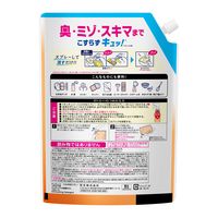 キュキュット CLEAR泡スプレー オレンジの香り 詰め替え 超特大 1050mL 1セット（3個） 食器用洗剤 花王