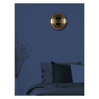 セイコー 温湿度・カレンダー表示付き自動点灯電波掛時計 KX276W 1個