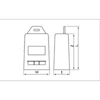 エスコ 148x80x51mm 屋内ジョイントボックス EA538MD-22 1セット(20pk:1pk×20個)（直送品）
