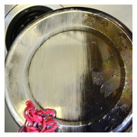 ブッシュクラフト 洗剤いらず ピカリン (布たわし) 赤 P320中目 4573350720677 1個