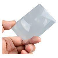 ブッシュクラフト 火おこしレンズ カード型(倍率3倍) 4573350722015 1個（直送品）