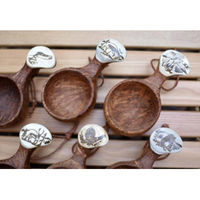 ブッシュクラフト カーリーバーチ&ヘラジカのツノ ヘラジカ 4573350727843 1個（直送品）