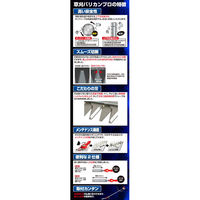 ニシガキ工業 草刈バリカンプロ(角度固定式)400 N-852 1台