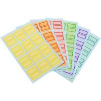 ニッケン文具 カラーインデックス 23mm×29mm B2-LBCL 1パック(72片)