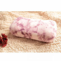 3枚 ごろ寝 クッション ブルー オールシーズン 冬 暖かい 保温 寝具 おしゃれ 可愛い 枕 腰当 足置き 低反発 便利（直送品）