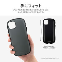 MSソリューションズ iPhone 14 Plus 耐衝撃ハイブリッドケース ソリッドブラック LN-IA22VMPSBK 1個