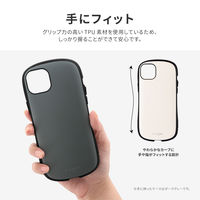 MSソリューションズ iPhone 14 Plus 耐衝撃ハイブリッドケース ホワイトベージュ LN-IA22VMPWH 1個