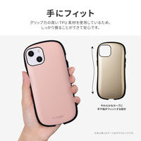 MSソリューションズ iPhone 14/13 耐衝撃ハイブリッドケース メタルシャンパン LN-IM22VMPKGD 1個