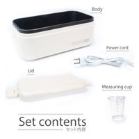 エール RiC RAKU・RAKU LIFE マイ炊飯器 ホワイト 4589469845491 1セット（直送品）