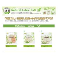 石原商店 ナチュラルラテックスパフ ハウス形 6個入 FR-450H 1袋(6個入)×12セット（直送品）