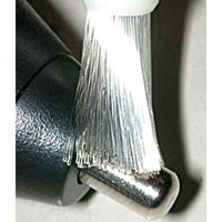 エスコ 4.8mm 耐熱ブラシ(ナイロン) EA109AY-21 1セット(3本)（直送品）