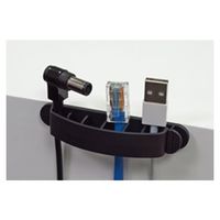 エスコ 87x14.2mm ケーブルクランプ(10個) EA947FB-36A 1セット(40個:10個×4袋)（直送品）