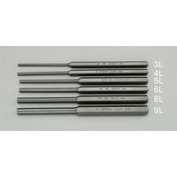 エスコ 1/8”(3.18mm)x203mm 平行ピンポンチ(ロング) EA572MG-3L 1セット(4本)（直送品）