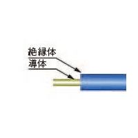 エスコ 0.5mm2x 20m 電子機器用ビニル電線[KV](青) EA940AL-5B 1セット(5巻)（直送品）