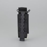 エスコ 50x 63x152mm 無線用ポーチ(ブラック) EA925DB-21 1個（直送品）