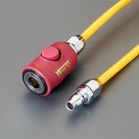 エスコ 5.0/ 8.0mmx 7m ウレタンホース(カプラー付) EA125CE-16 1本（直送品）