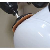 高儀 EARTH MAN マジックタッチ75mmソフトサンダー3枚入 #800 4907052371569 1セット（3個）（直送品）