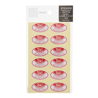 シモジマ タックラベル No.821レンジOKフタ 007062418 1束(12枚×16シート)