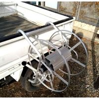 シンセイ アルミホース巻取器（150ｍ用） 4582572510256 1台（直送品）