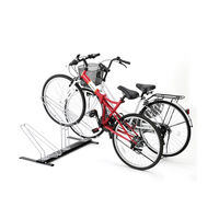 鈴木金属 国産サイクルスタンド3台用 4950010001299 1セット(3台)