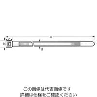 芝軽粗材 コンベックス CVー250N 乳白色 CV-250N 1袋(100本)（直送品）
