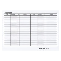 西敬 マグネットソフトケース A4 青 CSM-A4B 1セット(5枚)