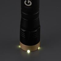 ヤザワコーポレーション アルミズームライト120lm Y06GA04BK 1セット(5個)