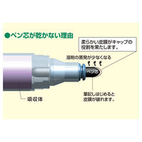 シヤチハタ 潤芯 ホワイトボードマーカー 角芯 青 K-529アオ 1セット(1本×5)