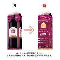 サントリー デリカメゾン 赤ワイン　甘口 1.8L 紙パック 1セット（12本）