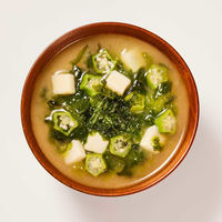 フリーズドライ 顆粒大満足みそ汁 海苔とおくら 10個 マルコメ