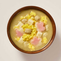 フリーズドライ 顆粒大満足みそ汁 卵と鶏団子 10個 マルコメ