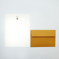 包む レターセット テディベア TL104 1セット(3冊)（直送品）