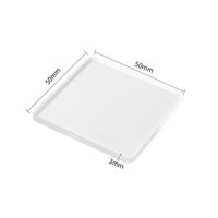 セーフラン安全用品 転倒防止ジェルシール J2467 1セット(4枚×3個 合計12枚)