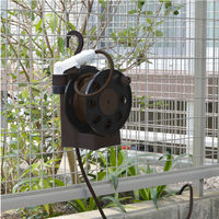 タカギ オーロラLIGHT 15m ブラウン 内径7.5mm R1415BR ホースリール