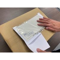 デリバリーパック 完全密封タイプ 再剥離糊 全面糊 透明 長3用 PA-702RJ-N パピルスカンパニー 1パック（100枚入）