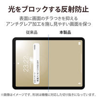 iPad 第10世代(2022) 10.9インチ フィルム 衝撃吸収 抗菌 反射防止 TB-A22RFLFPN エレコム 1個（直送品）