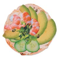 セトクラフト コースター 3枚セット 撥水 ベーグル 10cm 286923 1個（直送品）