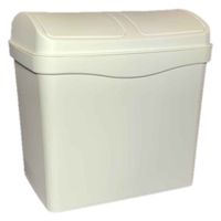 サンコープラスチック ゴミ箱 20L 分別 ふた付き スイング式 リビング 364902 1個（直送品）