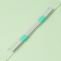 ナカバヤシ フラットファイルJスリム グリーン フF-JS80-G 1冊