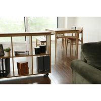 ICHIBA Rasic サイドボード 6BOX 幅995×奥行290×高さ800ｍｍ ナチュラル RAK-3535NA １台（直送品）