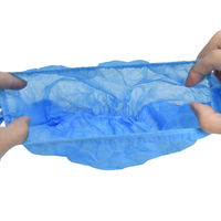 セーフラン安全用品 不織布使い捨てシューズカバー 【1ケース20袋】 J2496C-BL 1ケース(20袋入)（直送品）