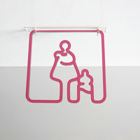 タム ツケレルン 3Wayピクトサイン(授乳室01) チークウッド 3way-0004-TW 1個（直送品）