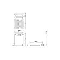 【メーカー公式】 omoio(水上） フィッティングボードFIT TS-FIT 壁面・床面兼用  1台（直送品）