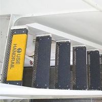 セーフラン安全用品 階段用滑り止めカバー 762x150x25mm 黒 12088 1枚（直送品）