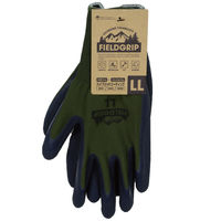 【背抜き手袋】 川西工業 フィールドグリップ グリーン LL #2630LL 1双