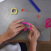 東京画鋲製作所 カラーモール単色6mm100本入 ピンク DSM-921PK 1セット(100本×5箱)