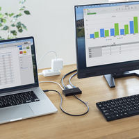 サンワサプライ USB Type-Cマルチ変換アダプタ AD-ALCMHL1BK 1個（直送品）