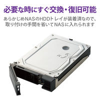 エレコム NAS スペアドライブ HDD 1TB NSB-74R・NSB-74D・NSB-72Dシリーズ NSB-SD1TW（直送品）